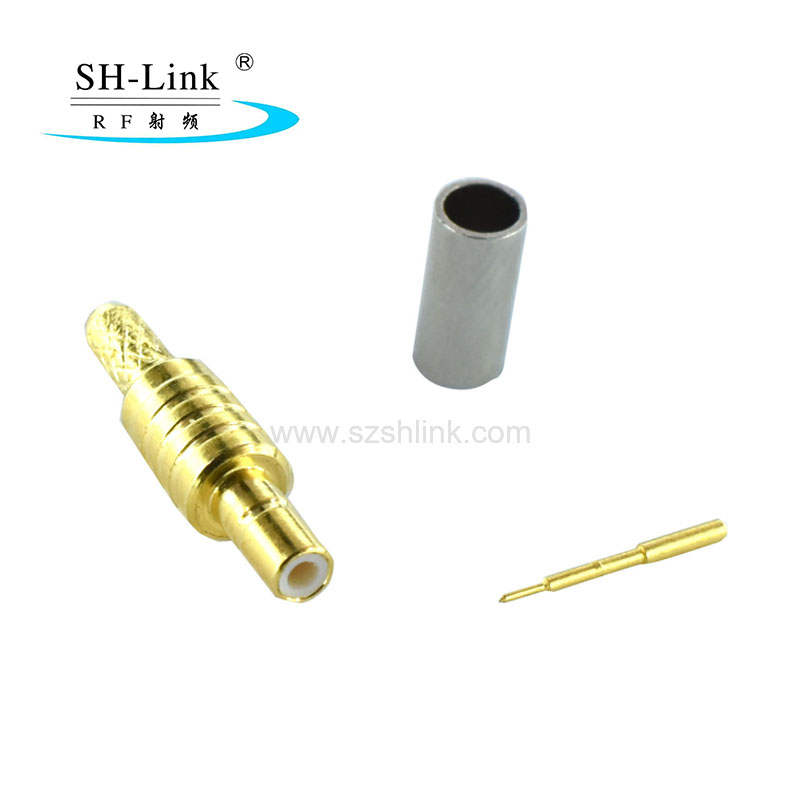 RF SSMB male small connector for RG174 cable